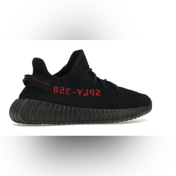 Adidas Yeezy boost 350 v2black red - Picture 1 of 2